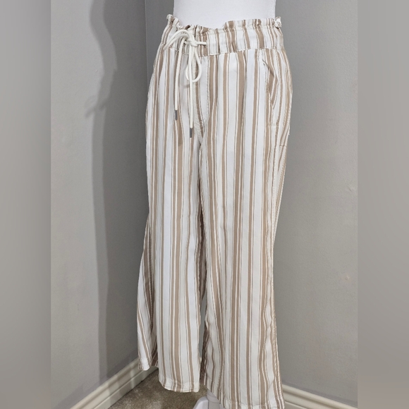 🤩Host Pick❤️LOFT Striped Ankle Pant Women's Size XSP - Picture 4 of 9